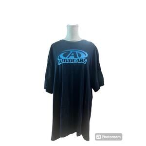 Men's Advocare Blue Short Sleeve Cotton‎ T-Shirt Size 2XL